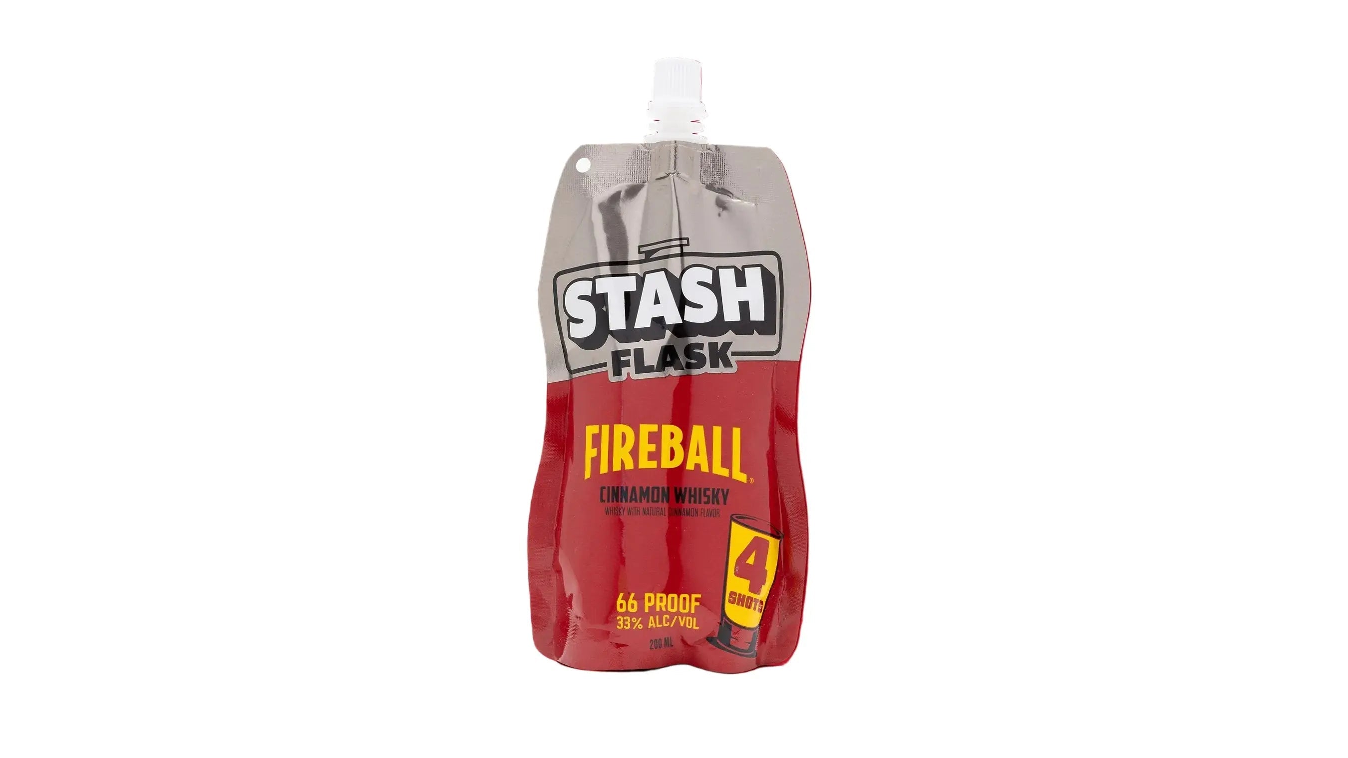 Buy Fireball Cinnamon Whisky Stash Flask 200ml® Online | Whiskey