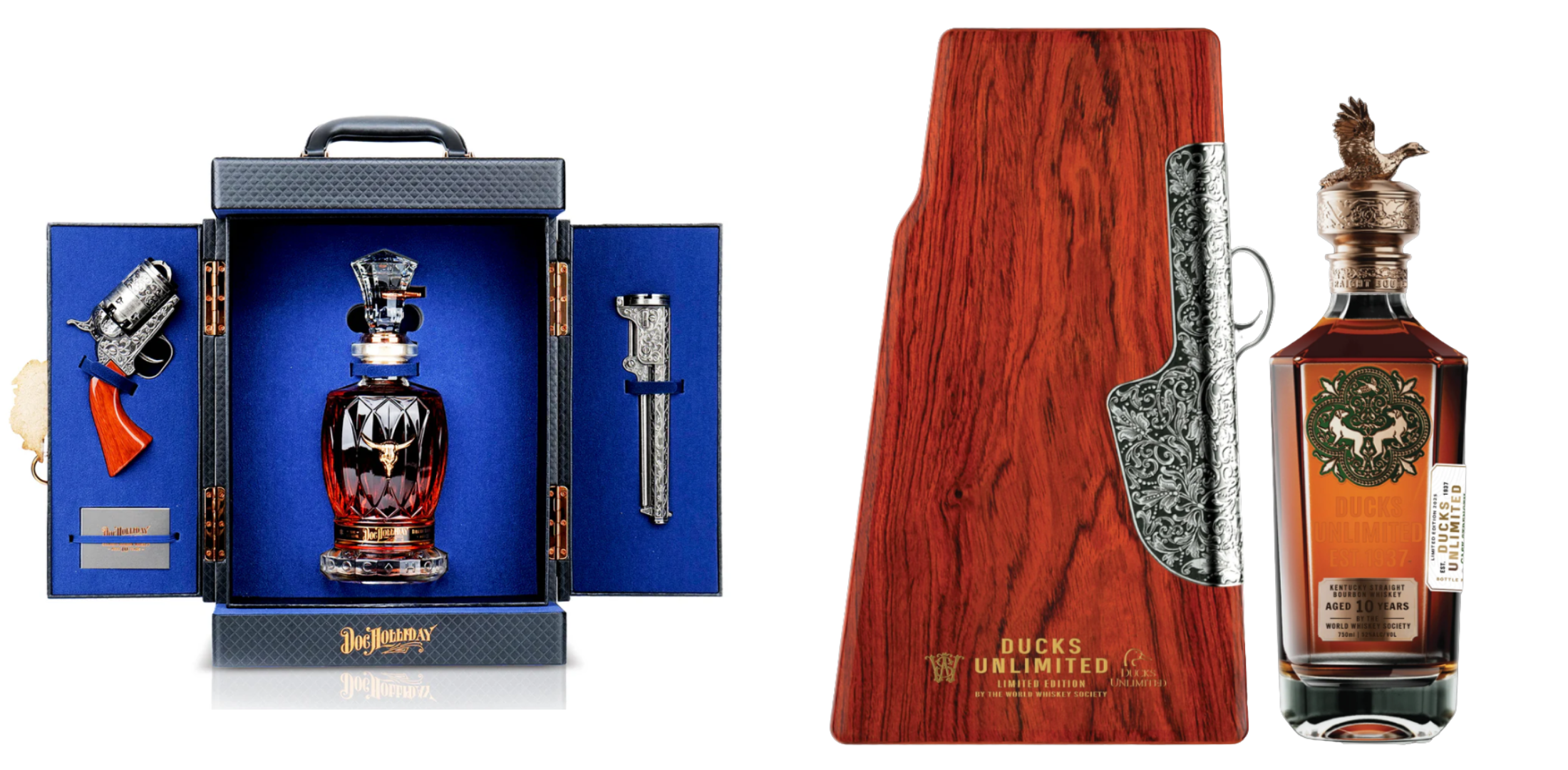 Buy Gun Slinger Bundle – Doc Holliday 10-Year Bourbon Revolver Set 