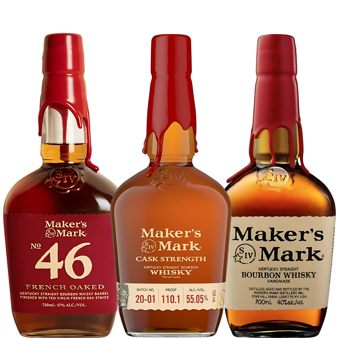 Buy Maker's Mark Red Wax Reserve Bundle – Original, 46 & Cask