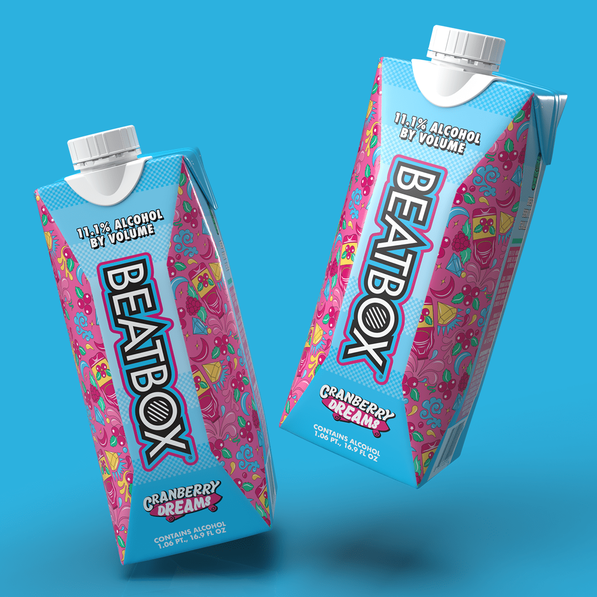 Buy Beat Box Cranberry Dreams 12 Pack Online | BeatBox Beverages Delivered  Nationwide