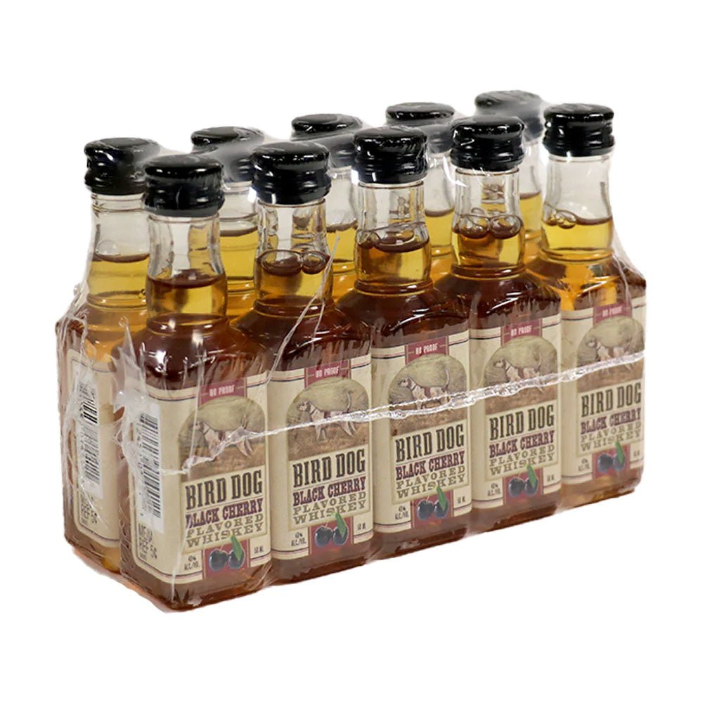 Buy Bird Dog Black Cherry Flavored Whiskey 50mL 10pk® Online American Whiskey Delivered Nationwide