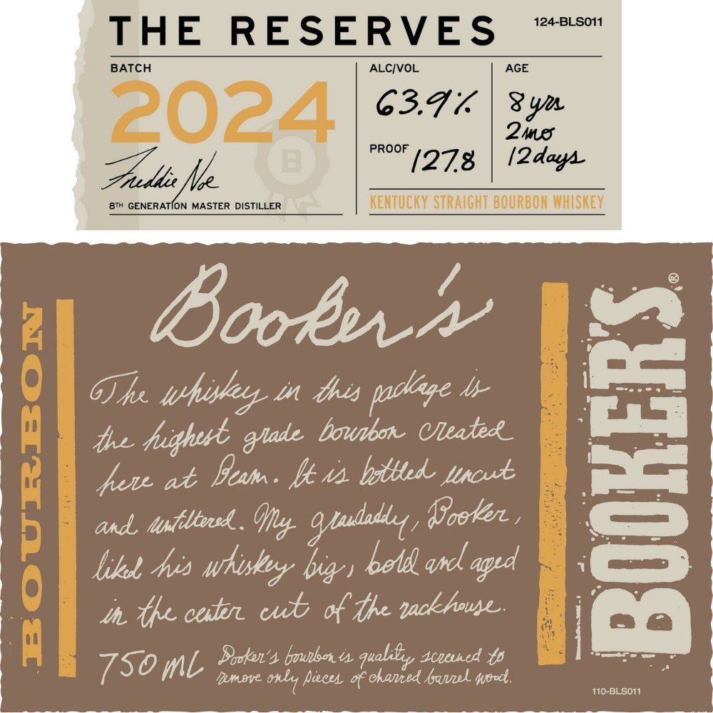 Buy Booker’s Bourbon The Reserves 2024 Batch® Online Bourbon