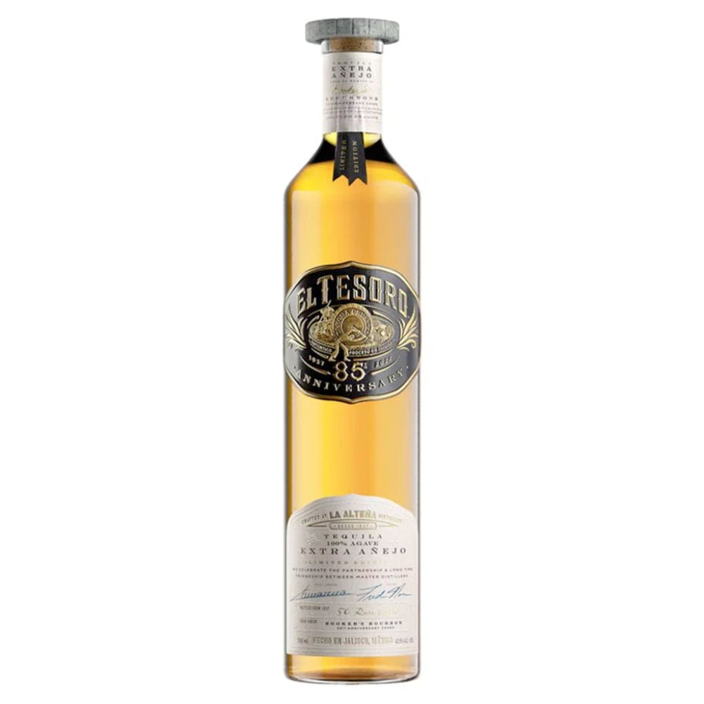 Buy El Tesoro 85th Anniversary Extra Anejo Tequila Booker's Bourbon
