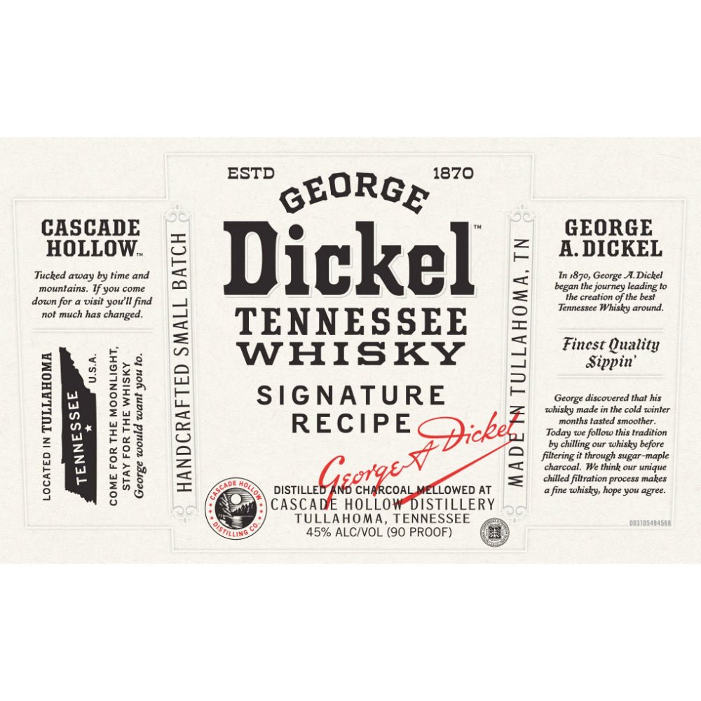 Buy Dickel Signature Recipe Tennessee Whisky® Online American