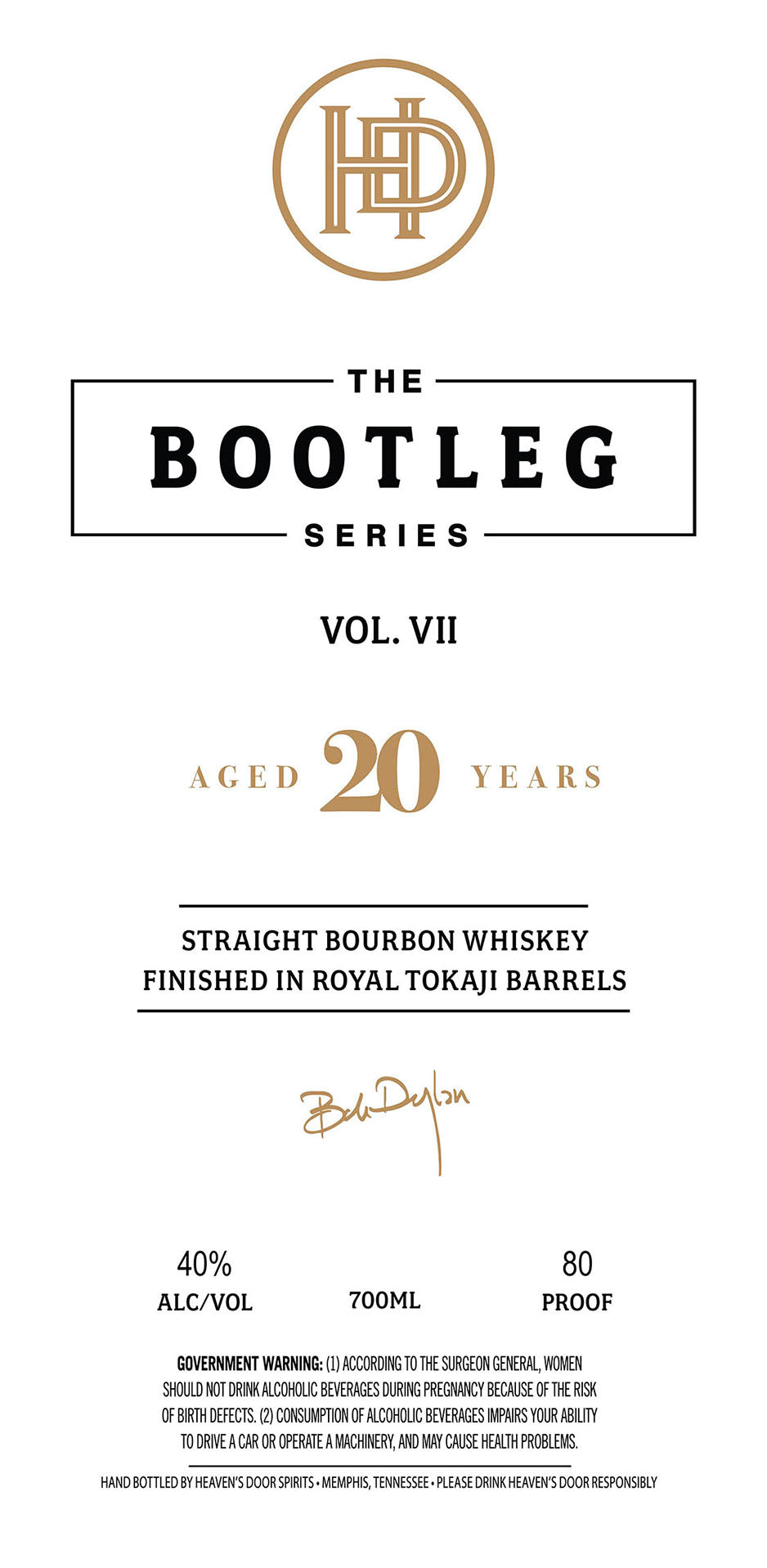 Buy Heavens Door The Bootleg Series Vol. VII 20 Year Bourbon