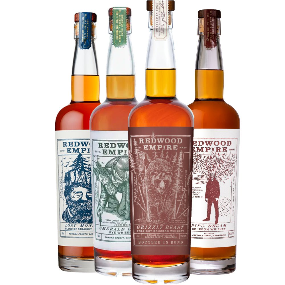 Buy Redwood Empire Grizzly Beast Straight Bourbon Whiskey Bundle