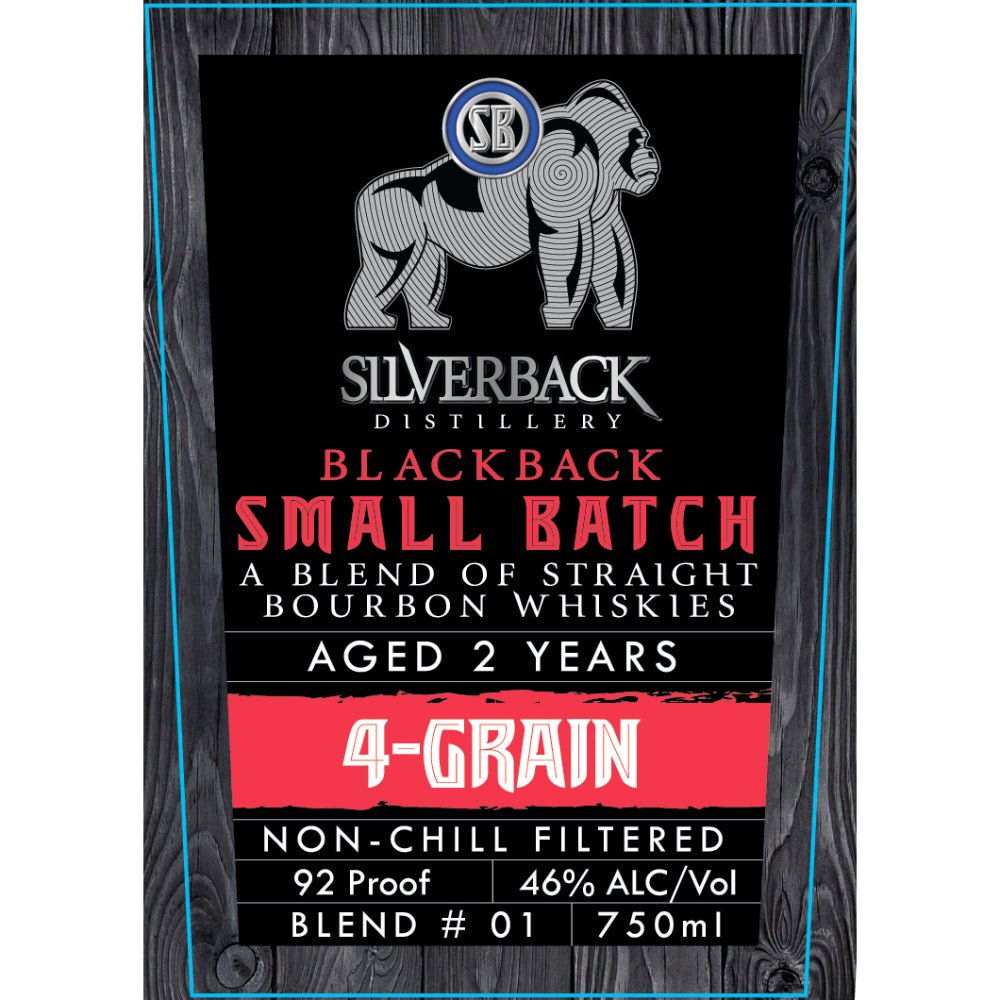 Silverback 4-Grain Straight Bourbon