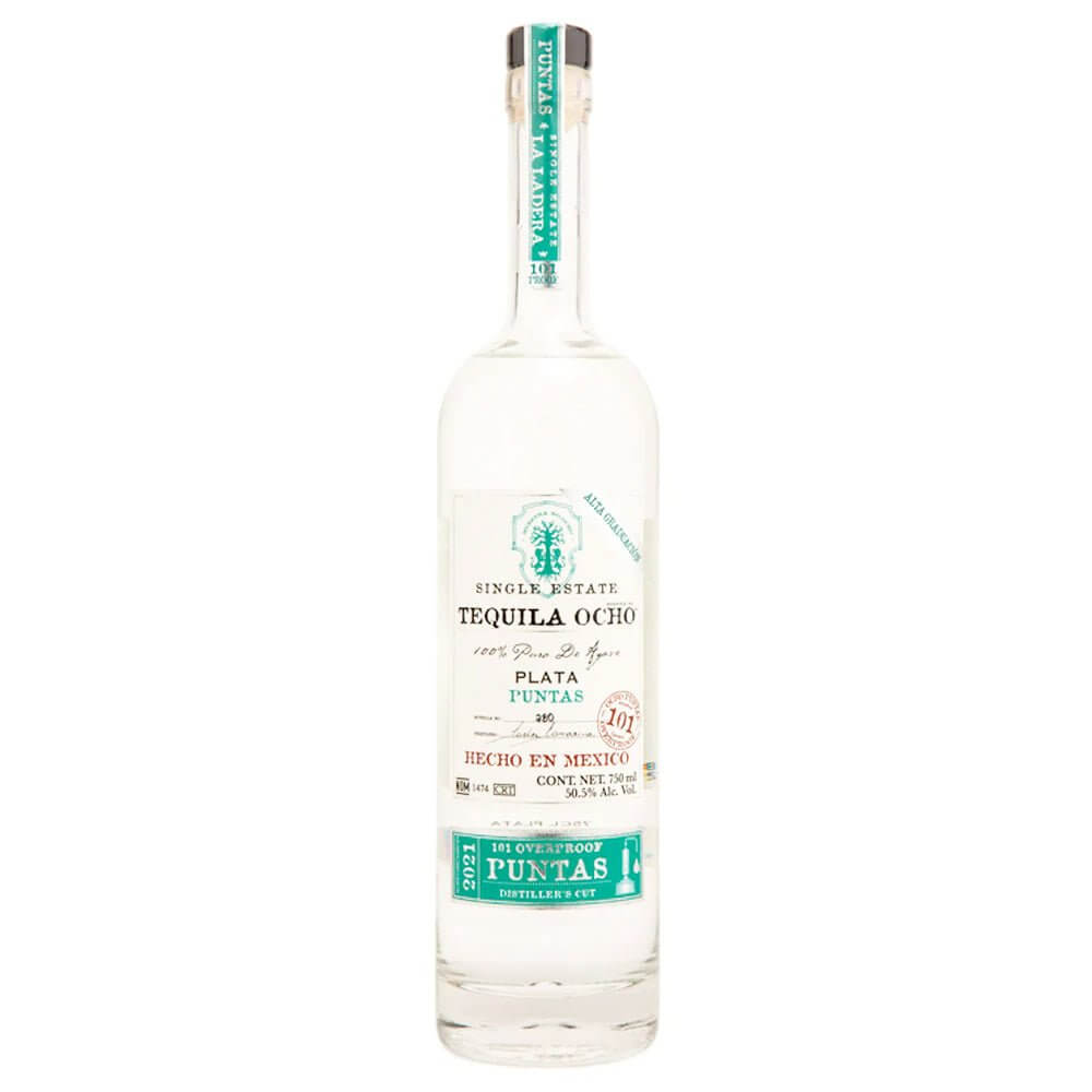 Buy Tequila Ocho Plata Puntas Overproof 2021® Online Tequila