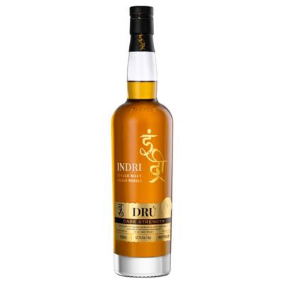 Indri Drú Cask Strength Single Malt Indian Whisky