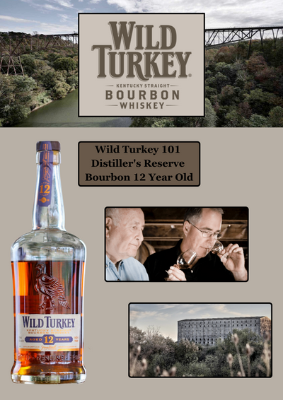 Wild Turkey 101 Distiller's Reserve Bourbon 12 Year Old