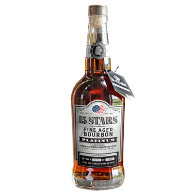 15 Stars Platinum Blended Straight Bourbon - Main Street Liquor