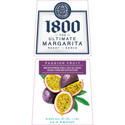 1800 Tequila The Ultimate Passion Fruit Margarita 1.75L - Main Street Liquor