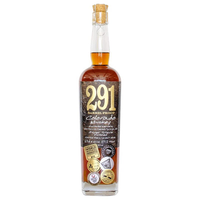 291 Colorado Whiskey, Barrel Proof, Single Barrel - Main Street Liquor