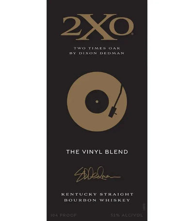 2XO The Vinyl Blend Kentucky Straight Bourbon 750mL - Main Street Liquor