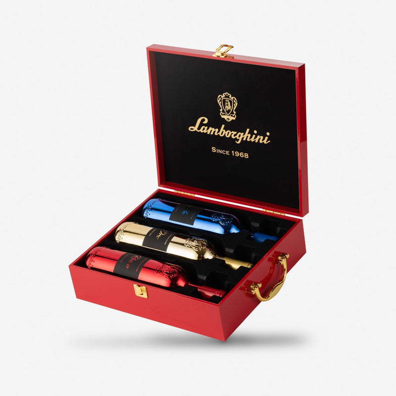 3 Gift Sets | Lamborghini: LUXE Red Collection with Gift Set & Accessories - Main Street Liquor