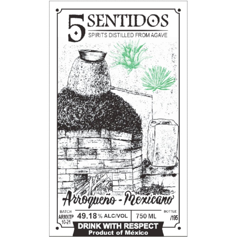 5 Sentidos Arroqueño-Mexicano Batch ARMXTP 10-21 - Main Street Liquor