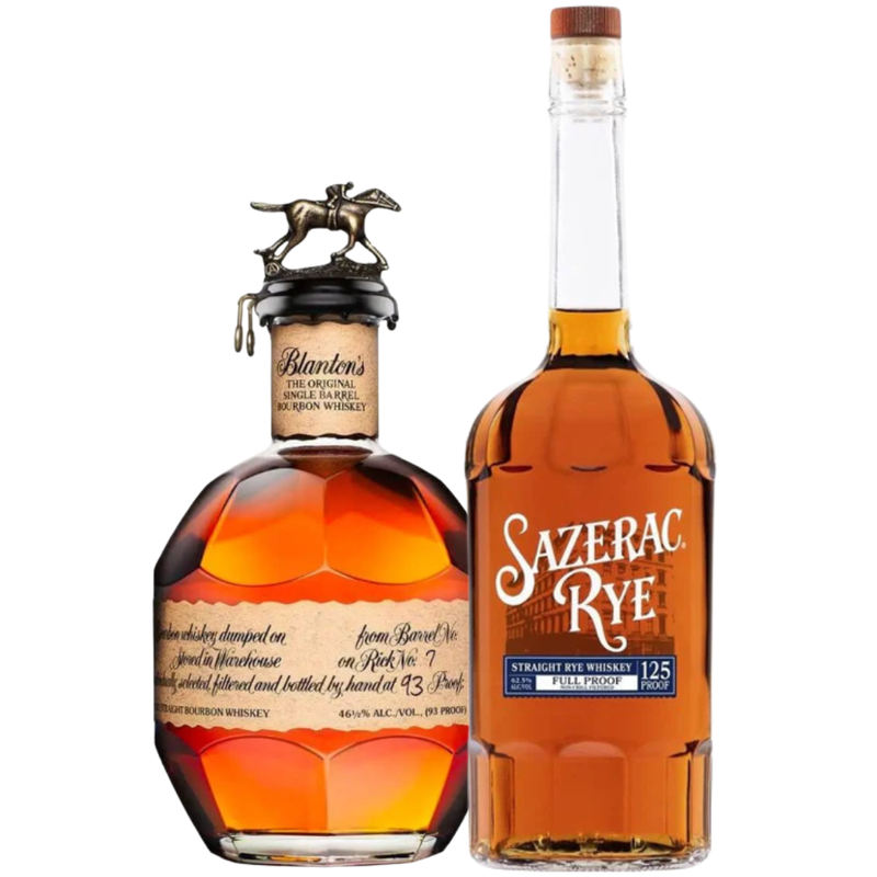 Blastons Rye Buy Blanton Sazerac Bundle: Blanton's Original Single Barrel Bourbon ...