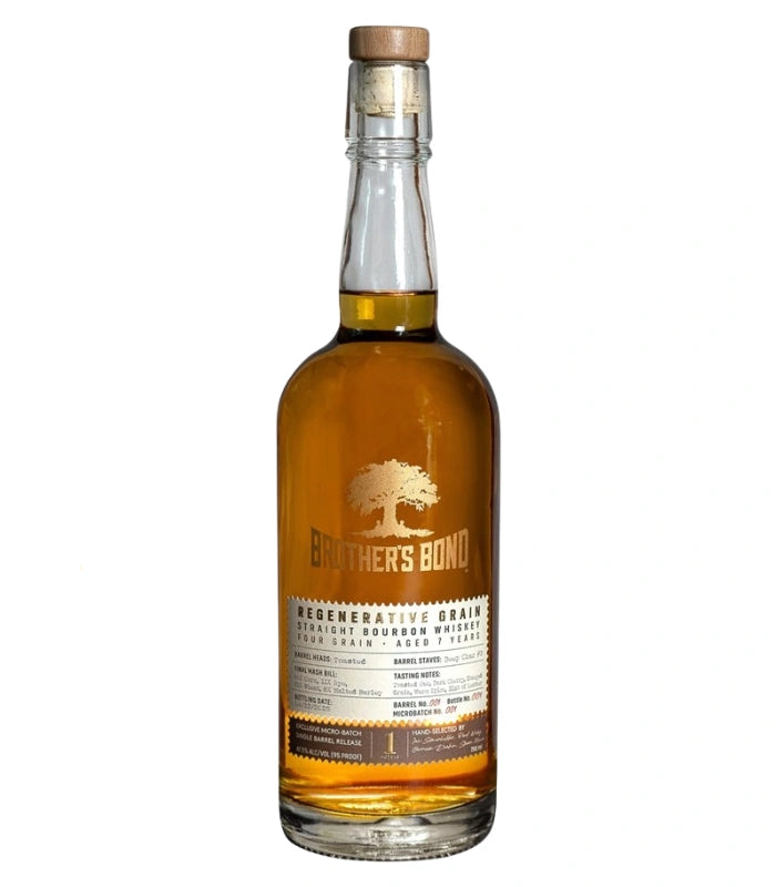 Brother’s Bond Regenerative Grain Straight Bourbon Whiskey 7 Year Aged Limited Micro-Batch Brother&