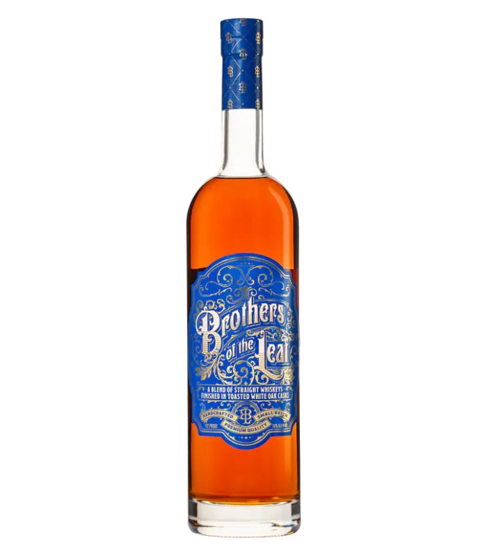 Brothers of the Leaf A Blend of Straight Whiskeys Finished in Toasted White Oak Casks 750mL Brothers of the Leaf