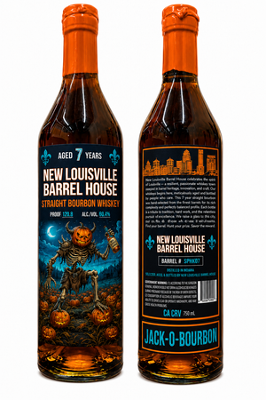 Buy New Louisville Jack-O-Bourbon Halloween Edition 7 Year Bourbon