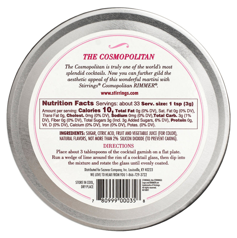 Stirrings Cosmopolitan Rimmer