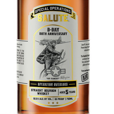 Heritage Distilling Co Special Operations Salute™ Whiskey - D-Day 80th Anniversary - AIR Heritage Distilling