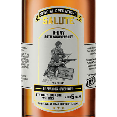 Heritage Distilling Co Special Operations Salute™ Whiskey - D-Day 80th Anniversary - LAND Heritage Distilling