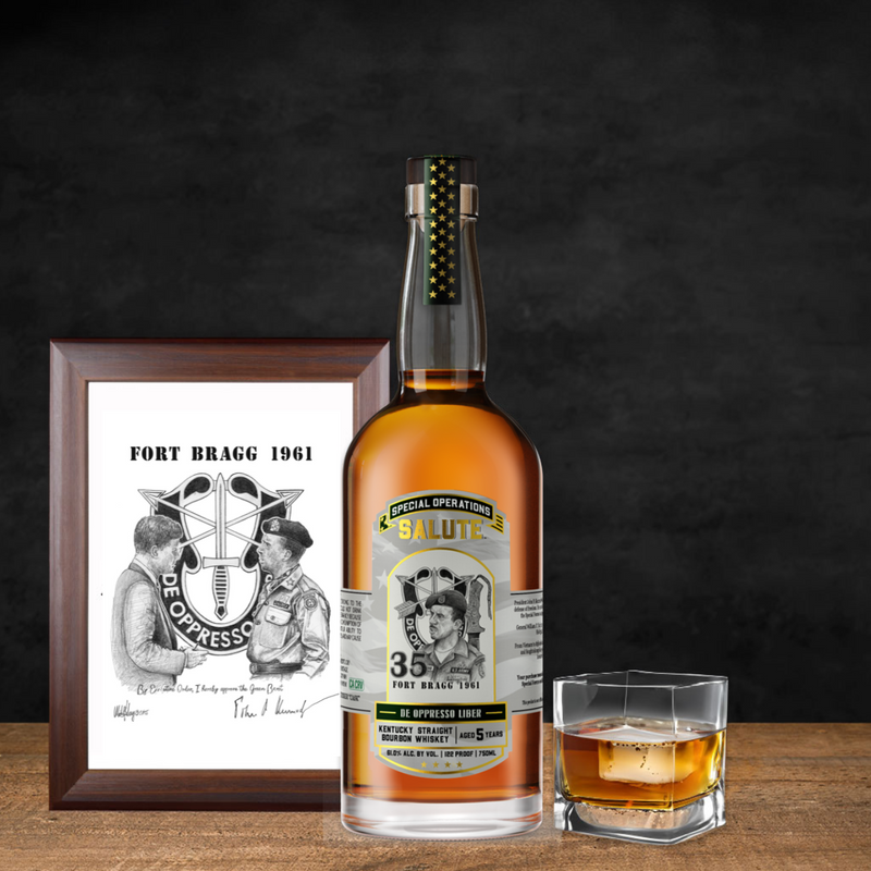 Heritage Distilling Co Special Operations Salute™ Whiskey - De Oppresso Liber Edition Heritage Distilling
