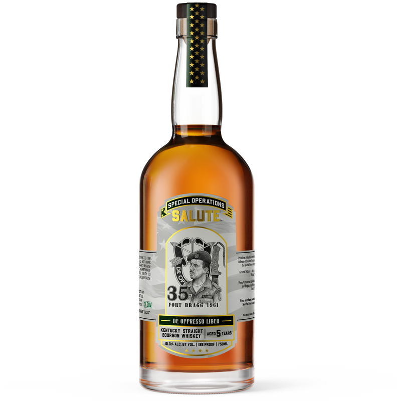 Heritage Distilling Co Special Operations Salute™ Whiskey - De Oppresso Liber Edition Heritage Distilling