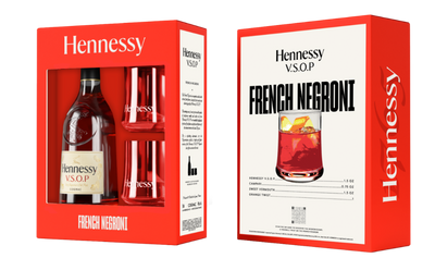 Hennessy V.S.O.P 750mL + Glassware Gift Pack Hennessy