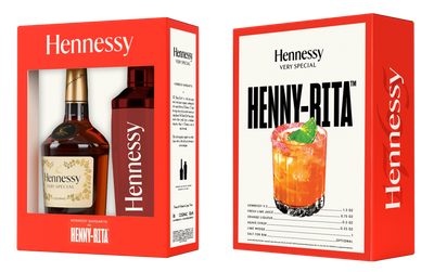 Hennessy V.S 750mL + Cocktail Shaker Gift Pack Hennessy