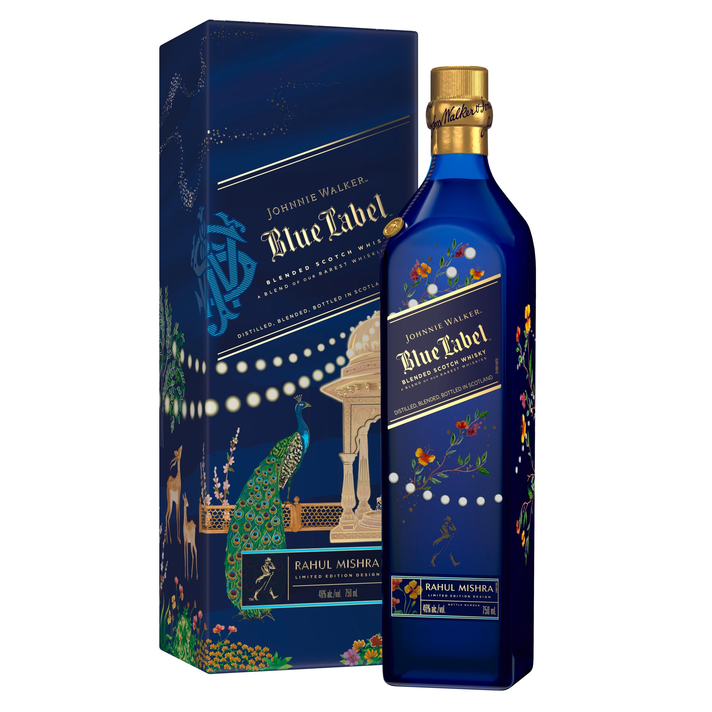 Buy Johnnie Walker Blue Label x Rahul Mishra Diwali Limited Edition ...