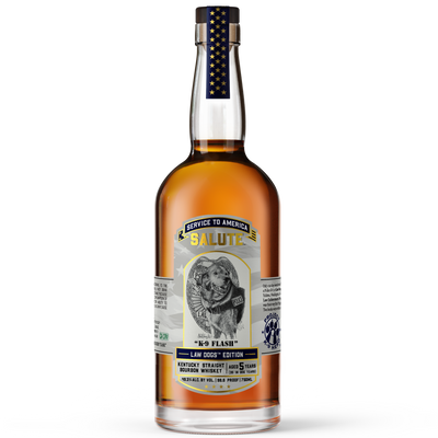 Service to America Salute™ Whiskey - Law Dogs K-9 Flash Heritage Distilling