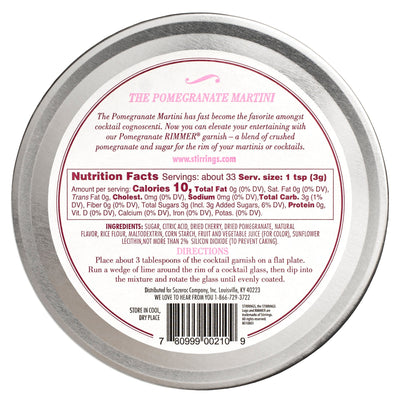 Stirrings Pomegranate Rimmer