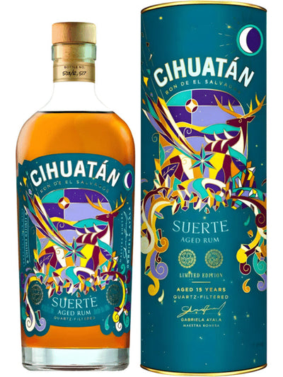 Ron Cihuatan Suerte 15 Year Old Rum Ron Cihuatan