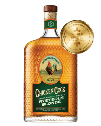 Chicken Cock Ryeteous Blonde Kentucky Straight Rye Whiskey (PRE-ORDER) Chicken Cock Whiskey