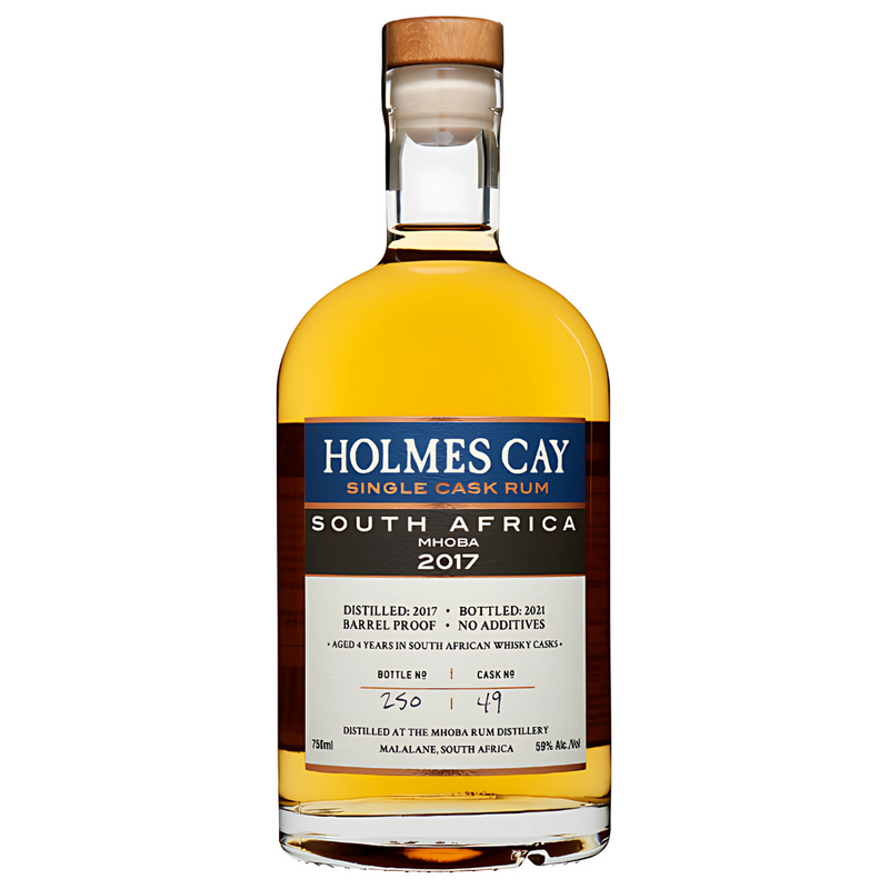 Holmes Cay South Africa Mhoba 2017 Single Cask Rum Holmes Cay