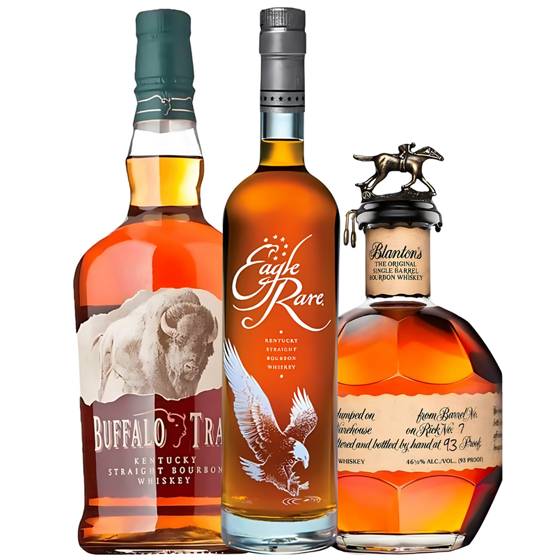 Masterpiece Bourbon Trio Bundle - Eagle Rare, Blanton&