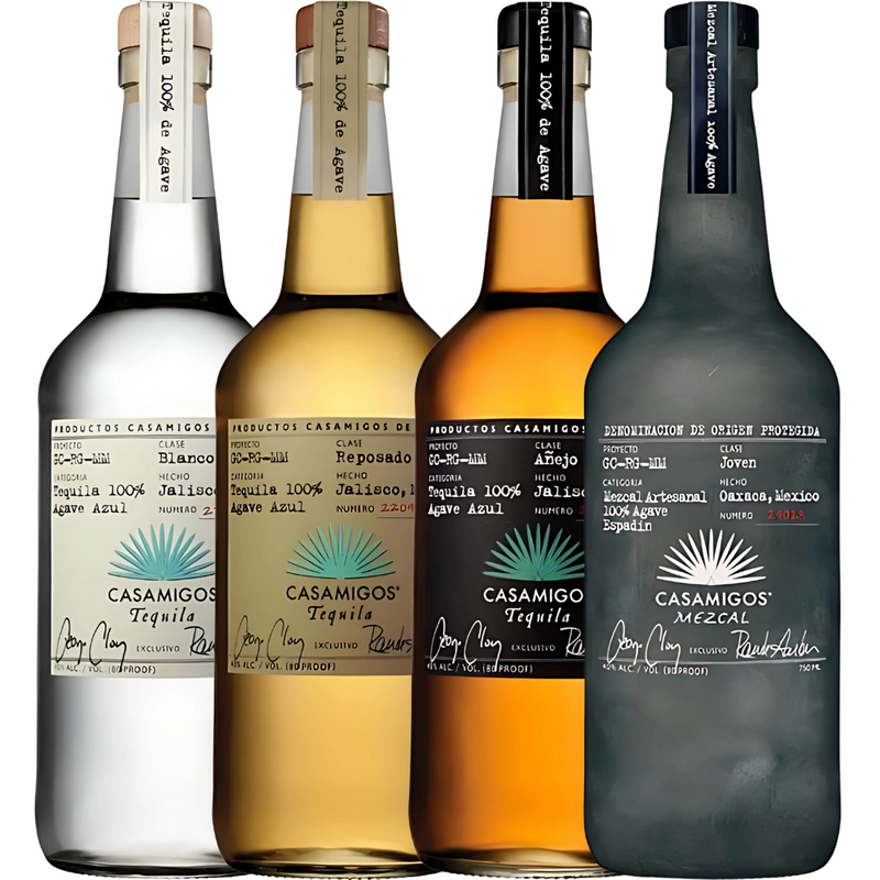 Casamigos Tequila Bundle: Blanco, Reposado, Añejo & Mezcal Casamigos Tequila