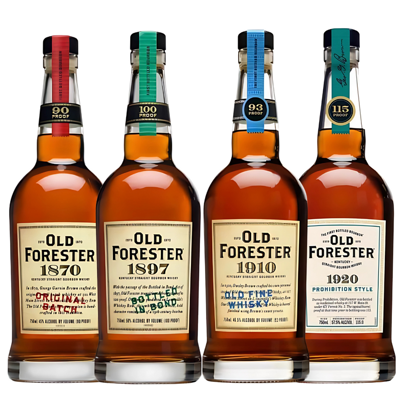 Old Forester Bourbon Time Capsule Bundle Old Forester
