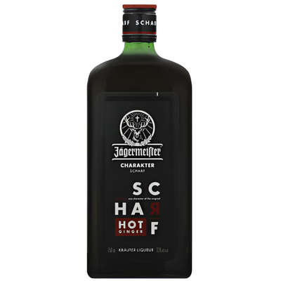 Jägermeister Scharf Hot Ginger Kräuter Liqueur Jagermeister