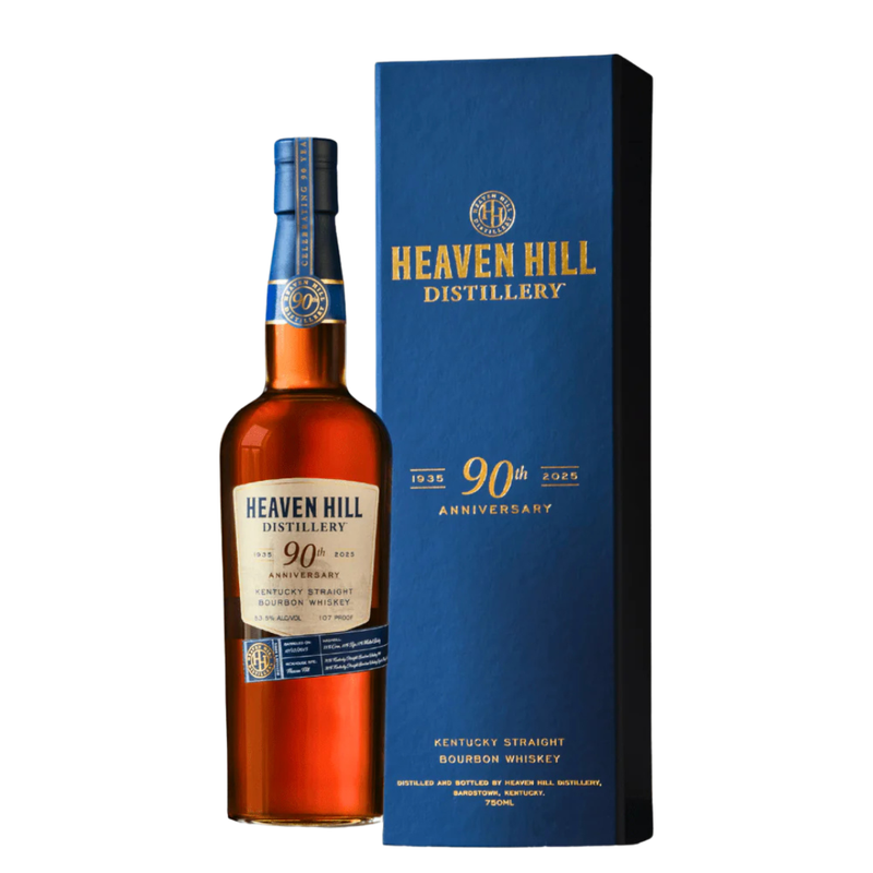 A bottle of Heaven Hill Distillery&