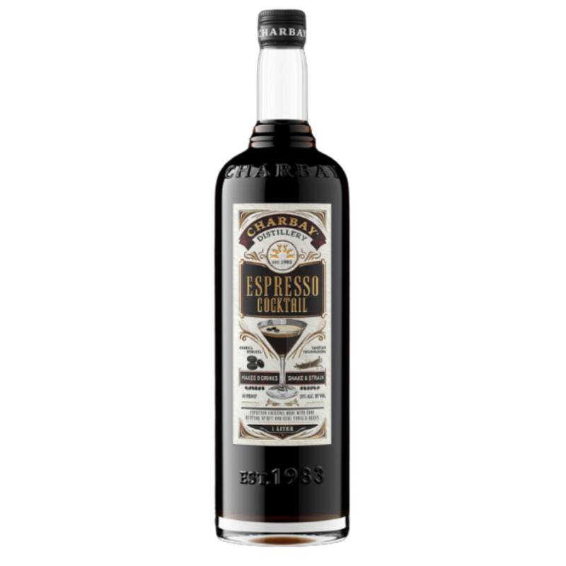Charbay Espresso Cocktail – Ready-to-Serve 1L Charbay