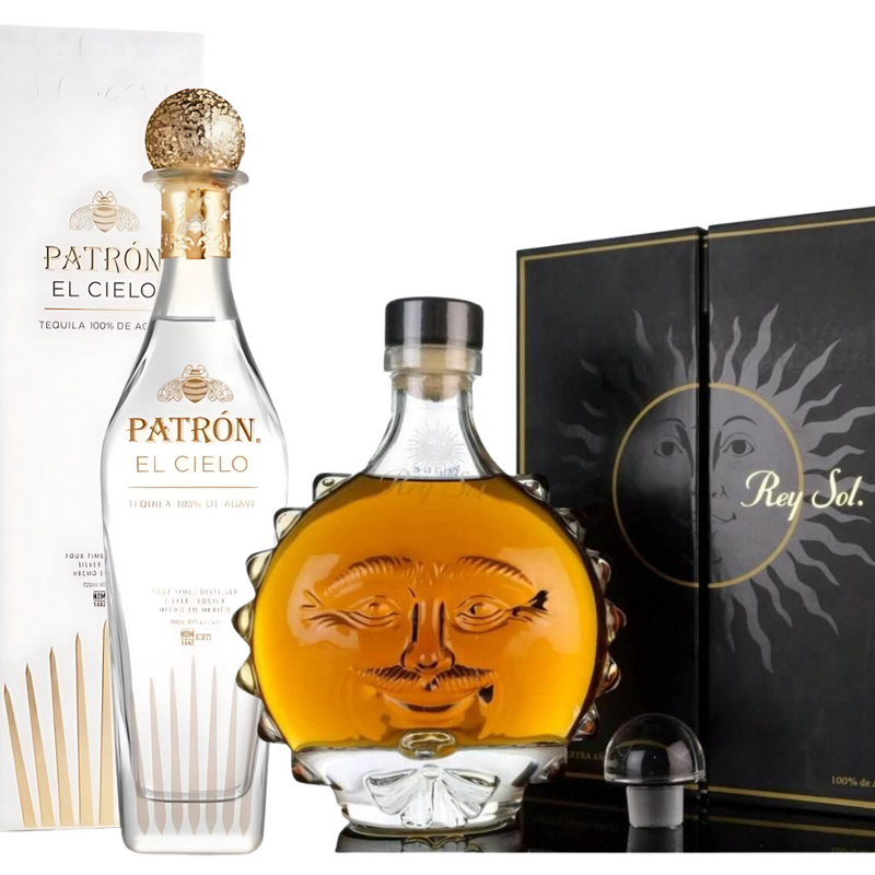 Sun & Sky Tequila Collection: Rey Sol & Patrón El Cielo Main Street Liquor