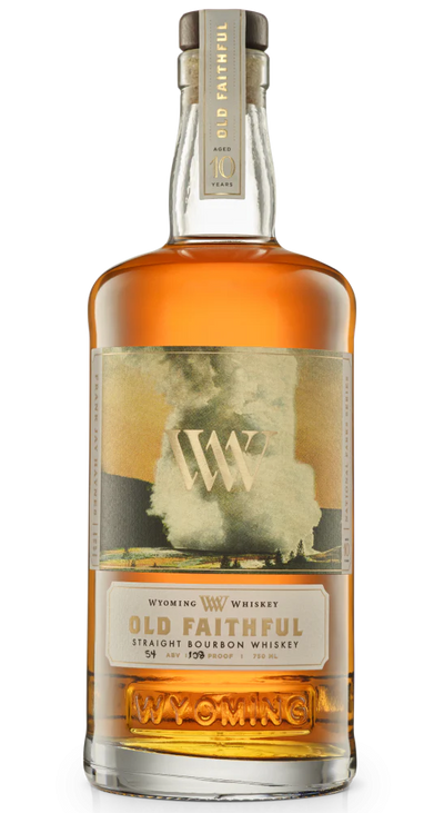 Wyoming Whiskey Old Faithful 8 Year Old Bourbon Yellowstone