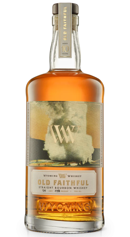 Wyoming Whiskey Old Faithful 8 Year Old Bourbon Yellowstone