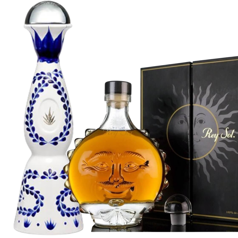 Art & Legacy Bundle: Clase Azul Reposado & Rey Sol Extra Añejo Main Street Liquor