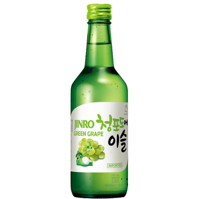 Jinro Green Grape Soju 375mL Jinro