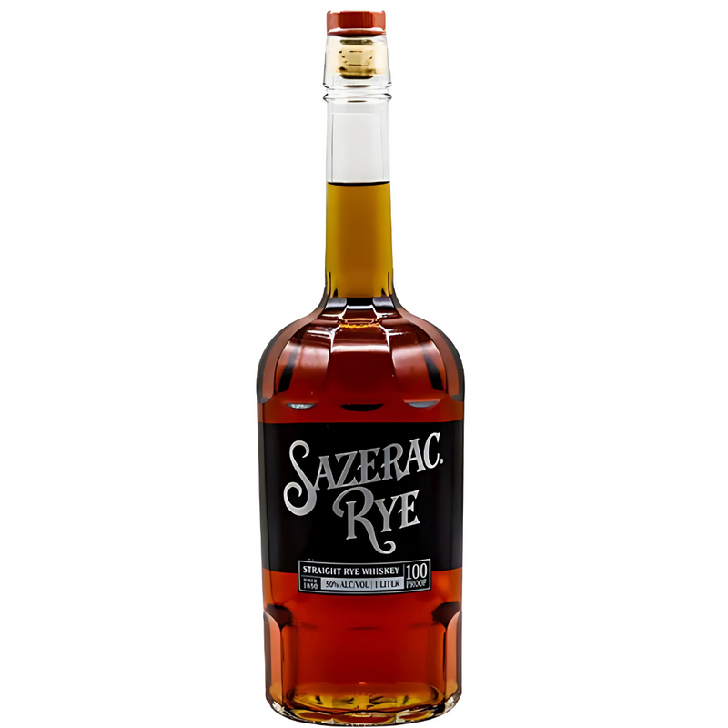 Sazerac Rye Straight Rye Whiskey 100 Proof 1 Liter Sazerac