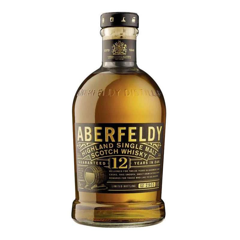 Aberfeldy 12 Year Old Gold Bar Limited Edition - Main Street Liquor